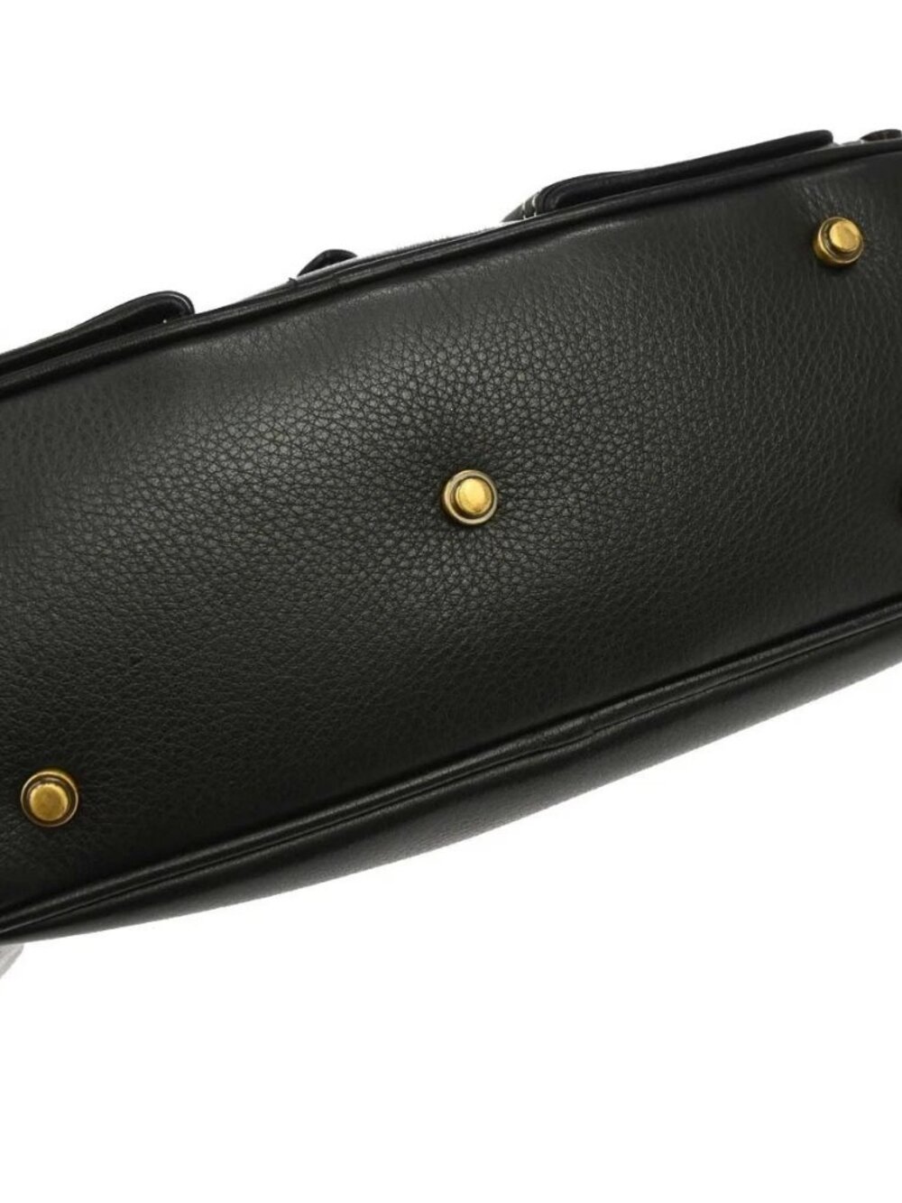 Christian Dior Black Leather Double Saddle Handbag MA-0064 197437 - Picture 13 of 14